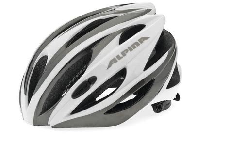 Alpina Alpina Cybric Bike Helmets White Anth Dinardos Ski Hike