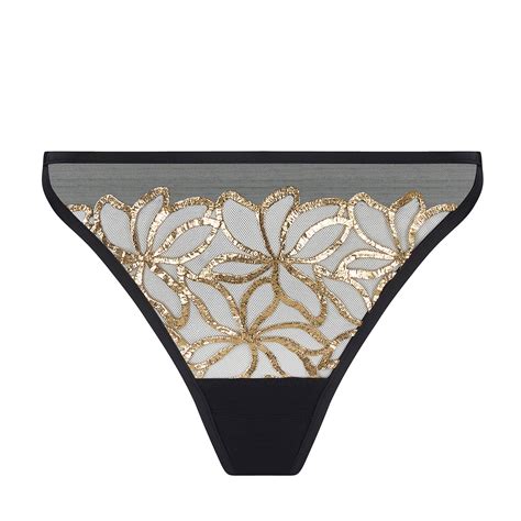 Lise Charmel 3 pieces lingerie set Éclats D Or Noir Or