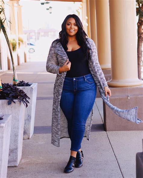 Casual Winter Outfits For Plus Size Ladies Addicfashion