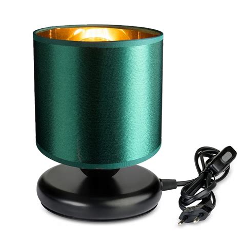 Lampka nocna Lampa stołowa loft na led E27 Abażur B0612 green Cena