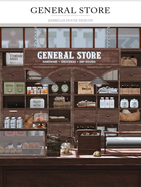 General Store Set By Kerrigan House Designs Liquid Sims