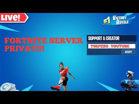 Live Fortniteserver Privati Gioco Con Voi Iscritto Ricambio