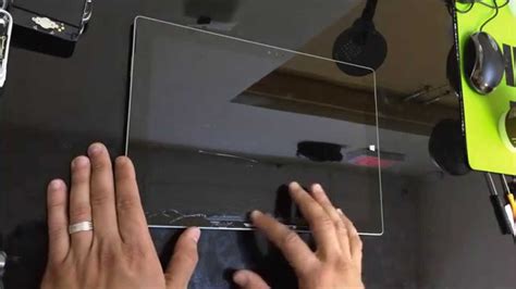 How To Replace Lcd Glass Screen On Microsoft Surface Pro 3 Take Apart Youtube