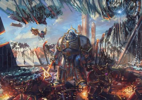 Grey Knight By Hammk Warhammer 40k Artwork Grey Knights Warhammer Art