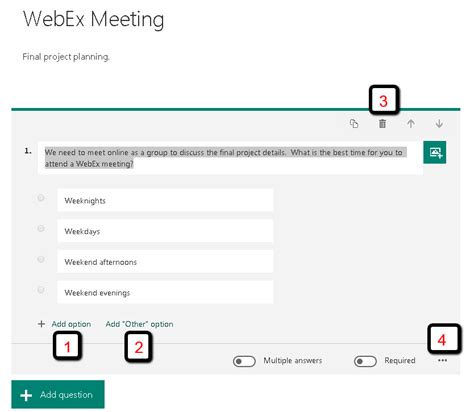 Creating Quizzes, Surveys and Polls with Microsoft Forms