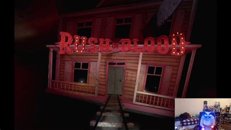 My Wife Plays Psvr Until Dawn Rush Of Blood Youtube