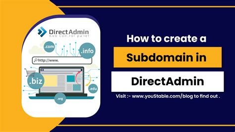 How To Create A Subdomain In Directadmin 1 Simple Easy Way