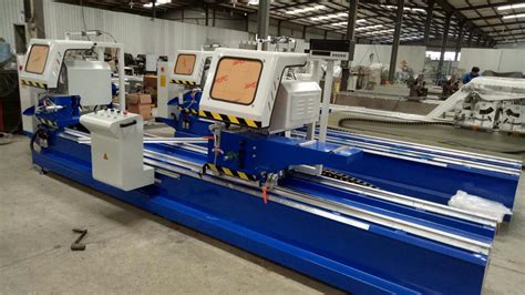 Double Head Cutting Saw Machine For Aluminum Profile China Aluminum