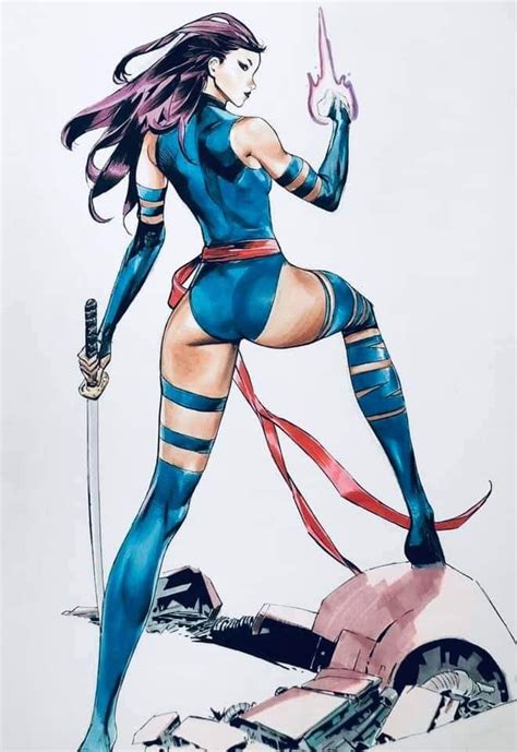 Pin By David Universo X Men On Psylocke X Men Female Comic