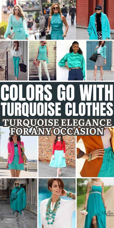 What Colors Go With Turquoise Clothes