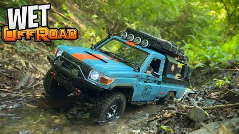 Scale RC TOYOTA LC70 Killerbody Overland Rack Boom Racing BRX01 4x4