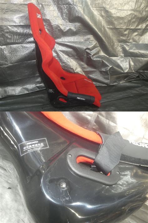 日本代購代標第一品牌樂淘letao レカロ RECARO バケットシート RS GS RED without FIA STICKER