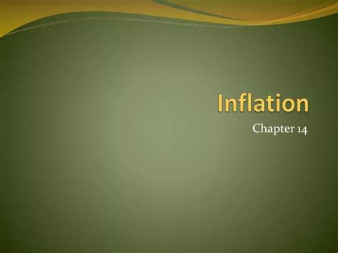 Ppt Inflation Powerpoint Presentation Free Download Id2235633