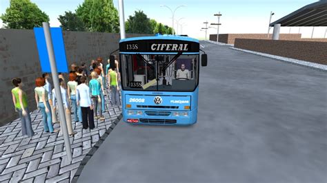 Proton Bus Simulator Nibus Ciferal Gls Bus Volkswagen Co Euro