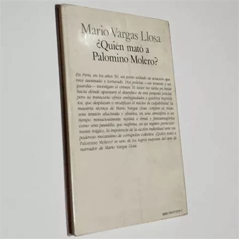 Quién Mató A Palomino Molero Vargas Llosa Primera Edición en venta en