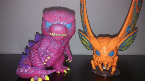 BITE SIZED REVIEW Funko POP Movies Godzilla Mothra Blacklight