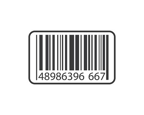 Premium Vector Barcode Vector Icon Illustration Design