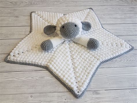 Ravelry Liam The Lamb Baby Lovey Blanket Pattern By Crafting Happiness