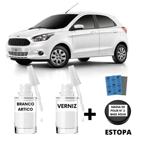 Tinta Tira Risco Automotivo Cor Carro Ford Ka