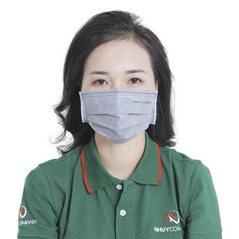 Khẩu trang y tế 4 lớp màu xám giấy lọc Ny Protect Mask Như Ý