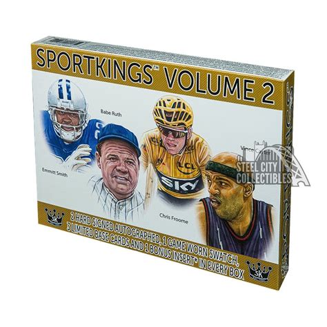 2021 Sportkings Volume 2 Hobby Box Steel City Collectibles