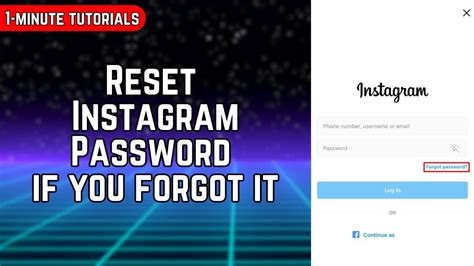 How To Reset Instagram Password If You Forgot It 2023 Youtube