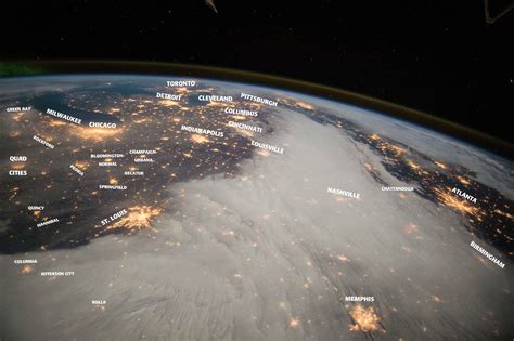 St Louis And Midwest From Space Rstlouis