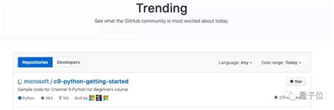 微软放出短视频python入门课，资料登上github热榜第一 徐自远的乱七八糟小站