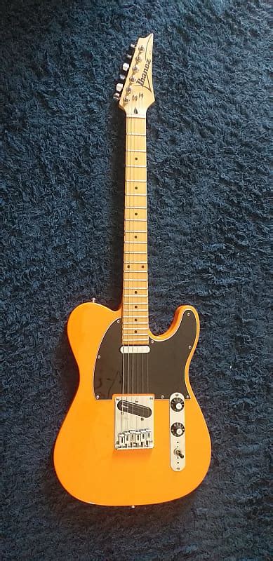 Ibanez Telecaster Hybrid 2021 Competition Orange Reverb