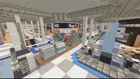 Very Large And Detailed Post Apocalyptic Mall Creative Mode