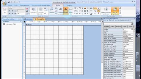 ACCESS Tablas Y Formularios Parte 1 YouTube