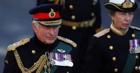 King Charles Leads Edinburgh Procession Behind The Queen S Coffin