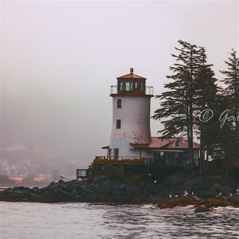 Sitka Alaska Lighthouse Etsy