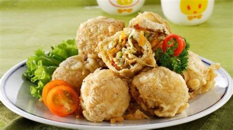 Resep Tahu Pong Isi Dan Cara Membuatnya Menu Gorengan Praktis Yang