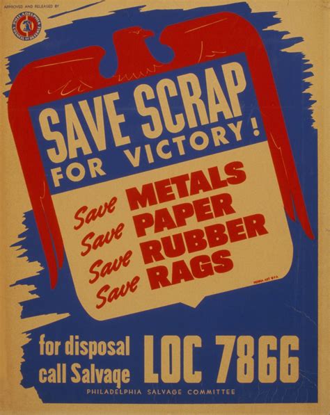 Vintage Scrap Salvage Poster Free Stock Photo - Public Domain Pictures