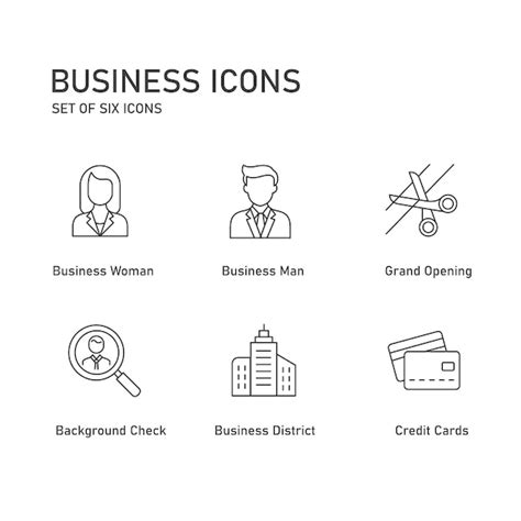 Premium Vector Corporate Governance Vector Icon Set