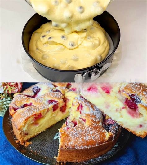 Blitz Kirschkuchen Mit Vanillepudding Rezepte