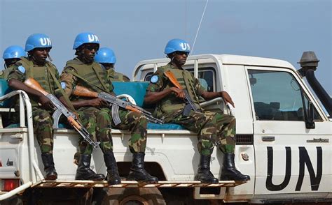 RD Congo Des Casques Bleus De LONU Et De LUA Exigent Leurs Salaires