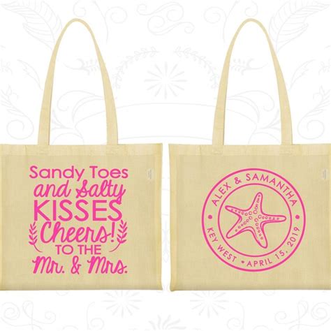 Sandy Toes And Salty Kisses Cheers To The Mr And Mrs Personalized