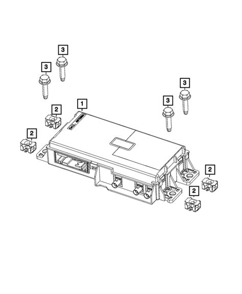 Jeep Cherokee Telematics Module Ab My Mopar Parts