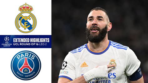 Real Madrid Vs Psg Extended Highlights Ucl Round Of 16 Leg 2 Cbs Sports Golazo Win Big