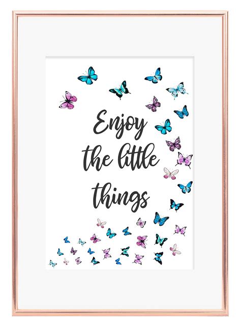 This Gorgeous Art Print Features Vibrant Watercolour Butterflies And