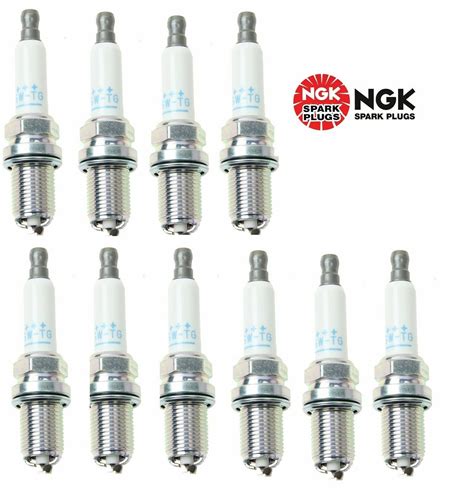 For Set Of Pre Gapped Spark Plugs Ngk Laser Platinum Resistor