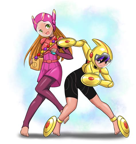 Honey Lemon And Gogo Tomago Big Hero 6 2014 By Yet One More Idiot On Deviantart