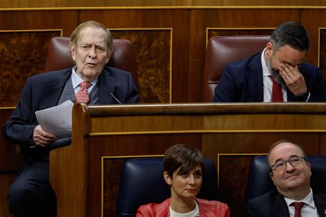 El Congreso Rechaza La Segunda Moción De Censura De Vox Contra El