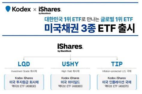 삼성자산운용 미국채권 Etf 3종 출시블랙록과 맞손