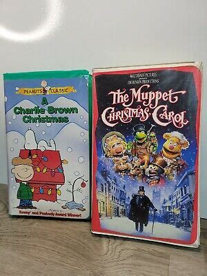 The Muppet Christmas Carol Vhs Clam Shell New Factory Sealed