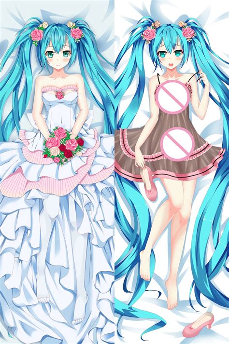 Hatsune Miku Body Pillow Waifu Male Dakimakura Japanese 55 Off