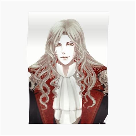 Alucard Castlevania Poster For Sale By Kwenzzatls Redbubble