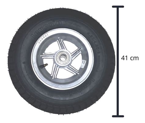 Roda P Carretinha Aro 8 C Pneu Camara 4 80 4 00 8 Levorin Mercado Livre